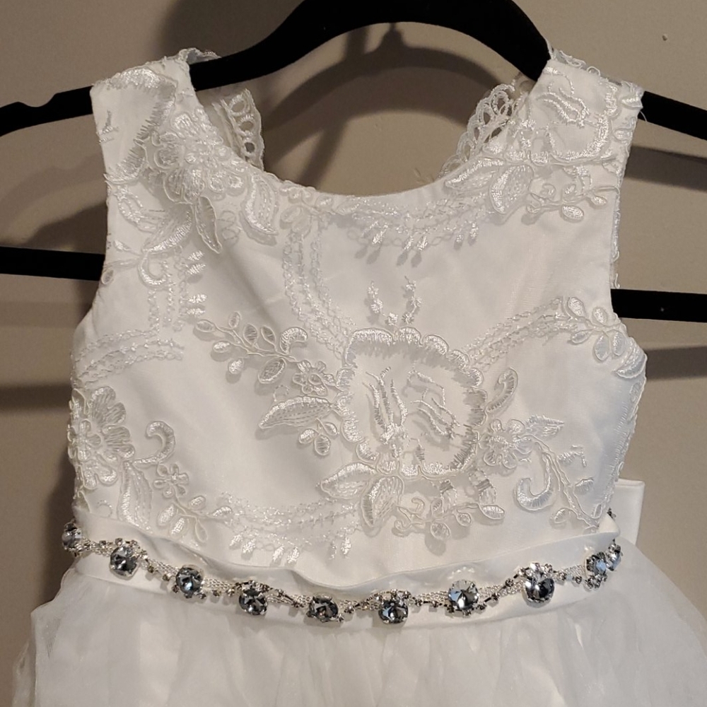 NWOT Wedding flower girl communion christening - Picture 3 of 9